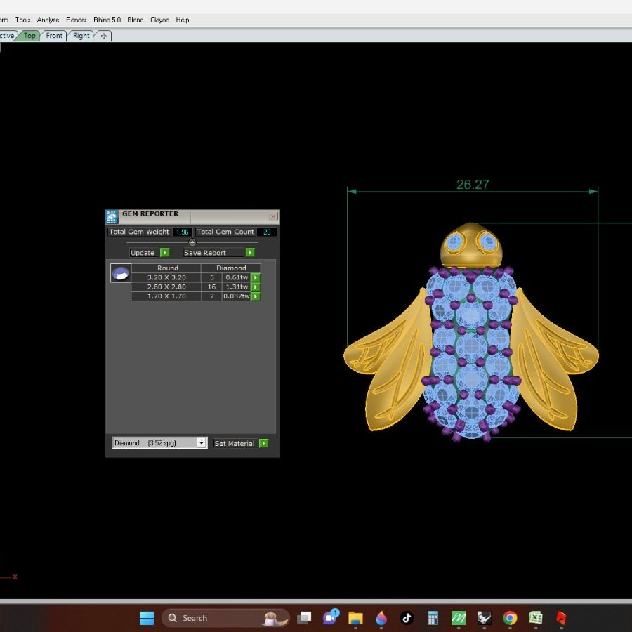 anello ape prototipazione