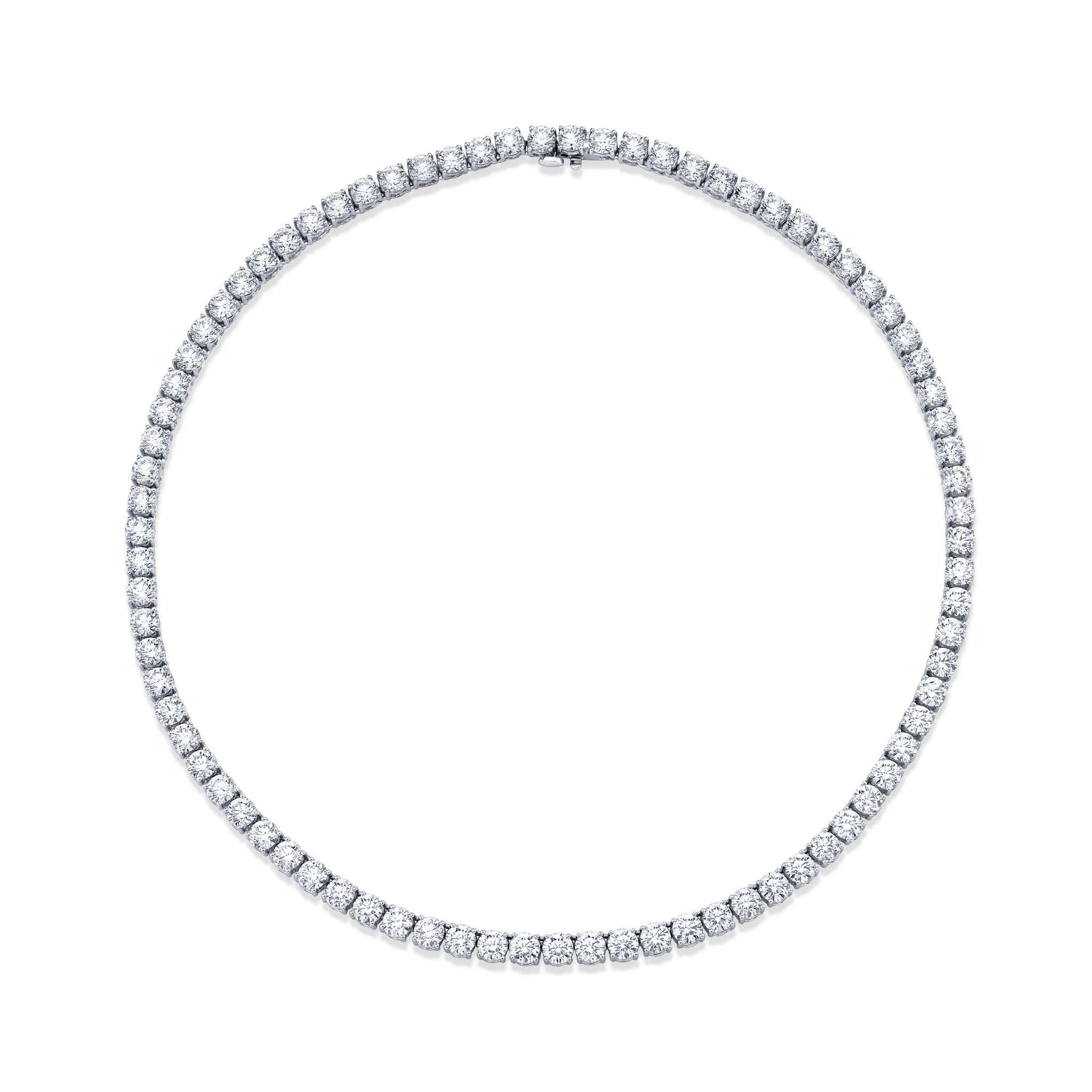 Vinani Bracciale x Motivo con Ornamenti Mobili Anelli Rotondi Occhielli Lucidi 19,5 cm Argento Sterling 925 Italia 2AB4