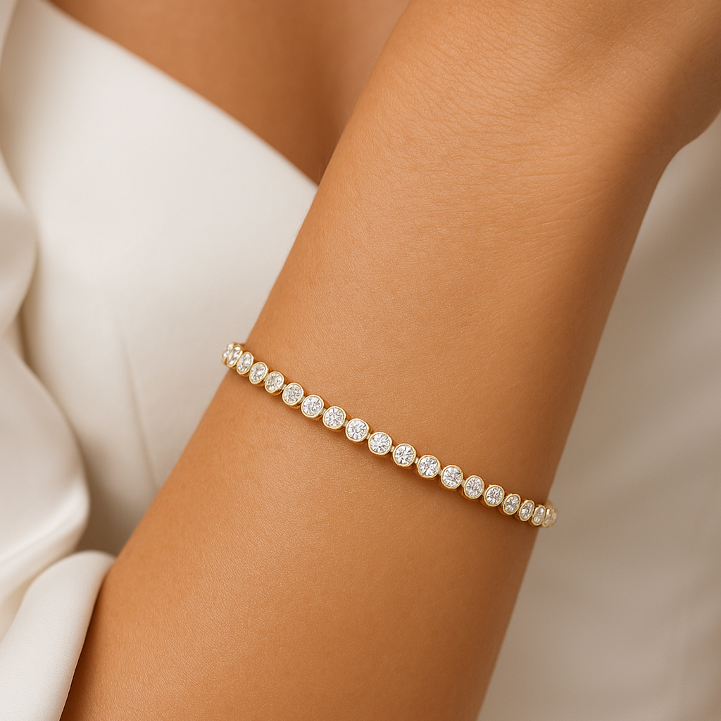 bracciale tennis swarovski sposa