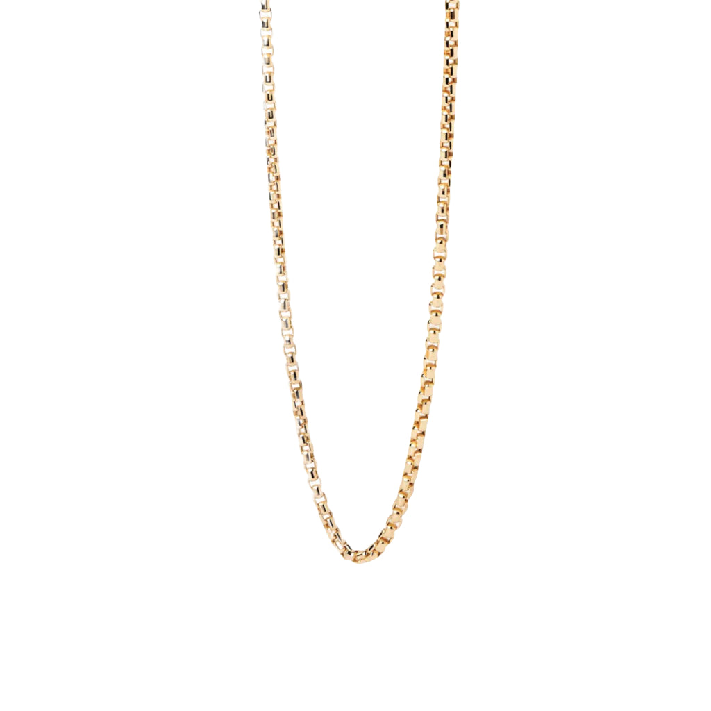 catenina maglia veneziana dorata in argento 925