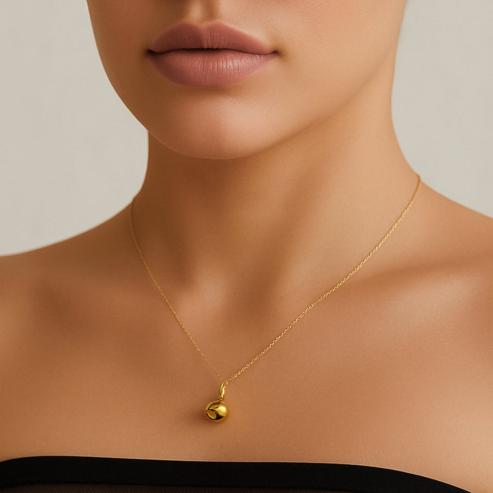 ciondolo campanella indossato