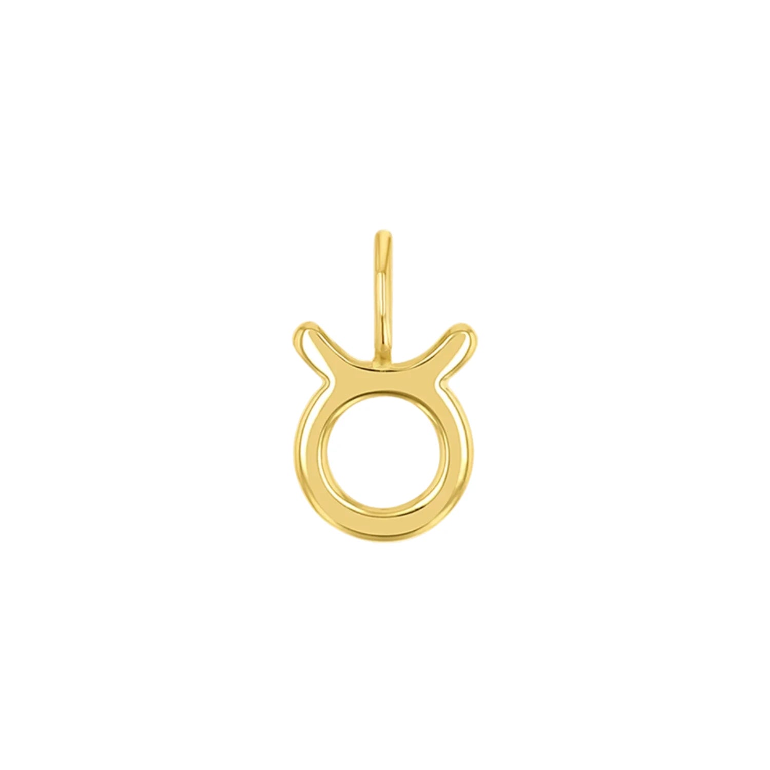 ciondolo oro segno zodiacale toro in argento 925