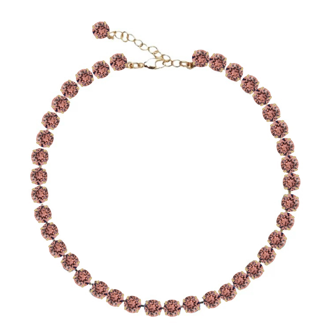 collana armocromia autunno color rosa cipria