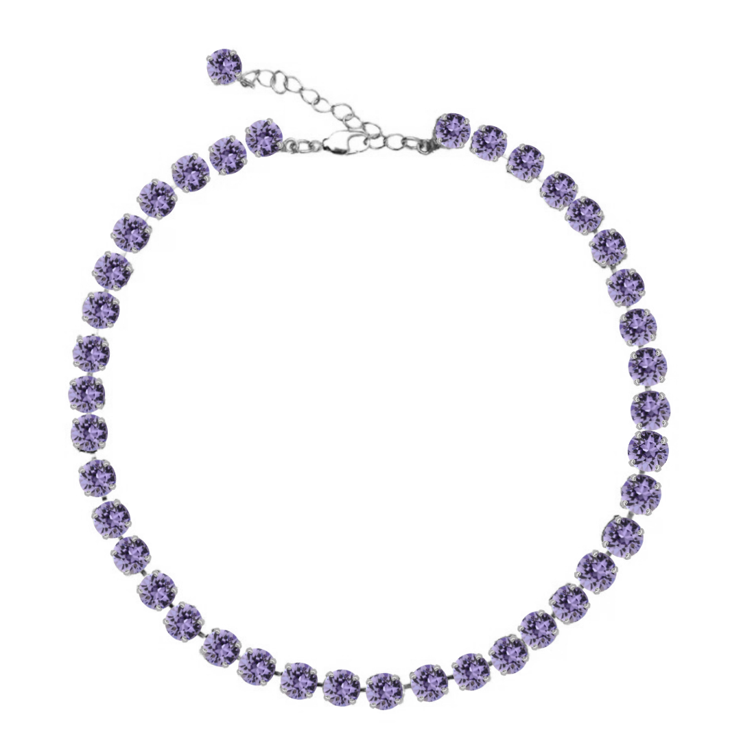 collana armocromia estate nella colorazione viola scuro