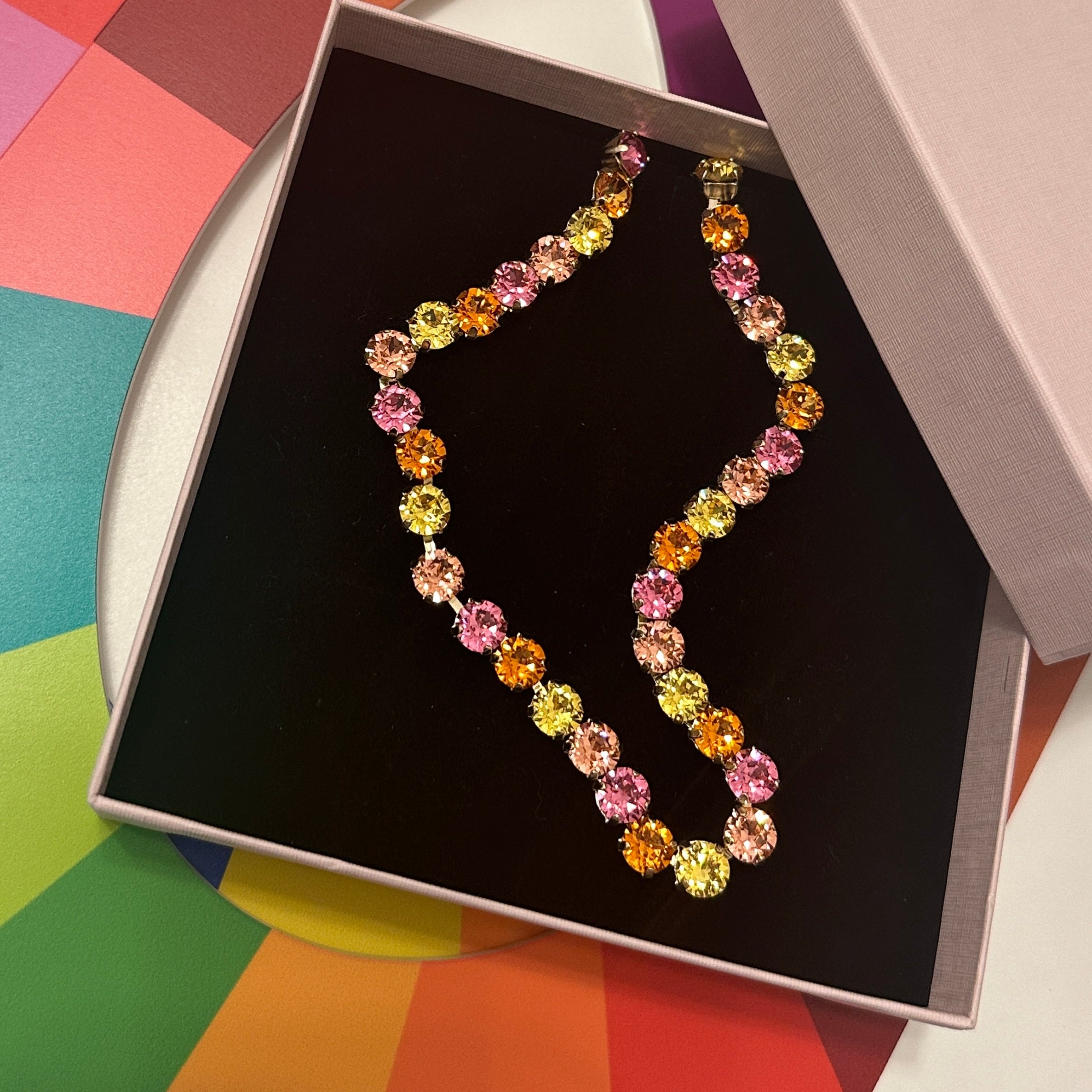 collana autunno multicolore calda