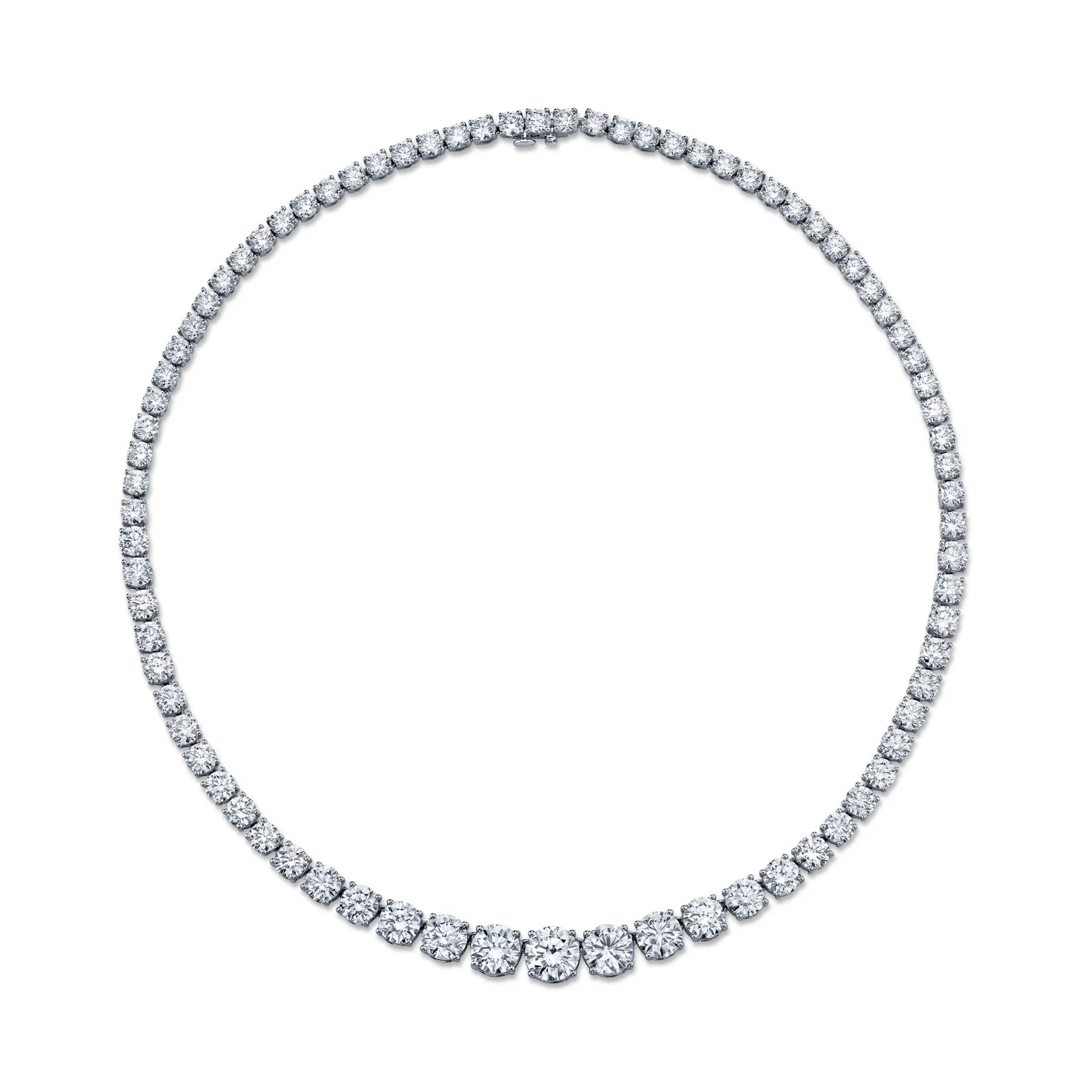 collana diamanti graduated degradé