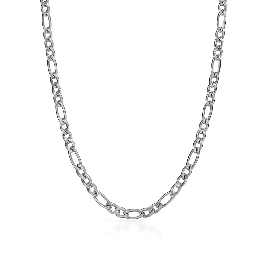 collana figaro in argento 925