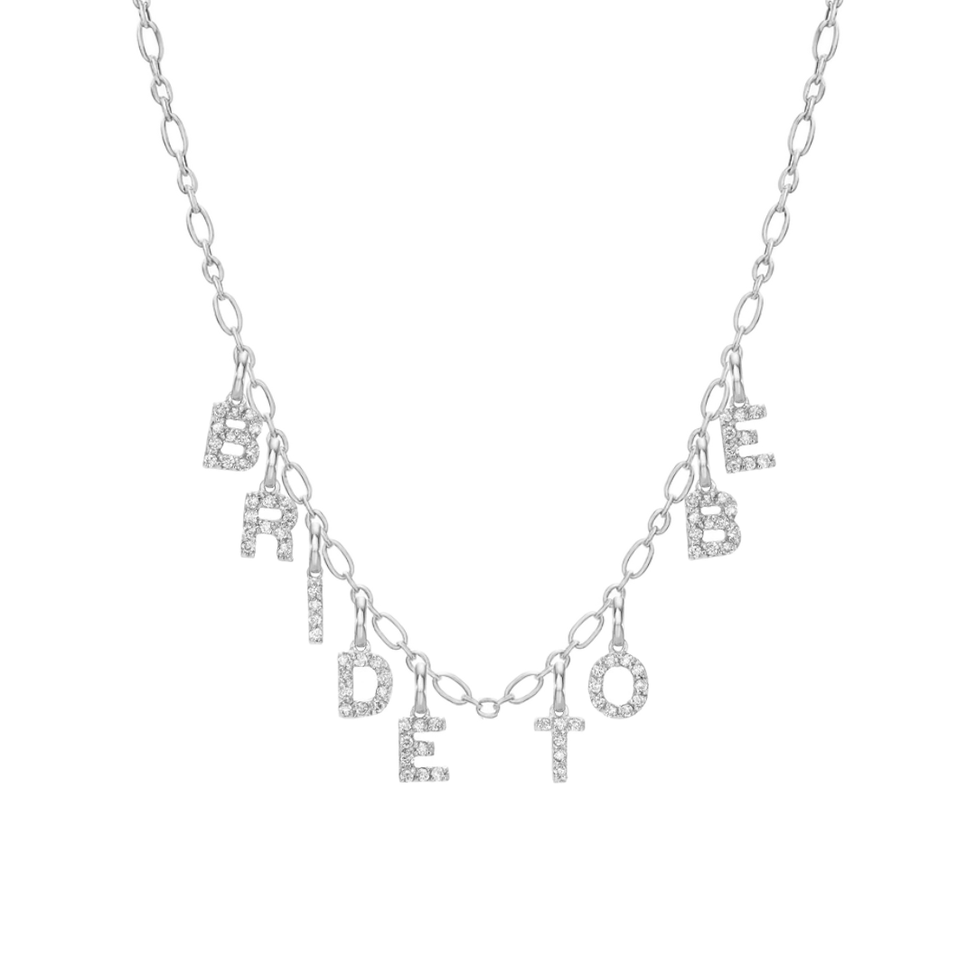 collana per futura sposa personalizzatain argento 925