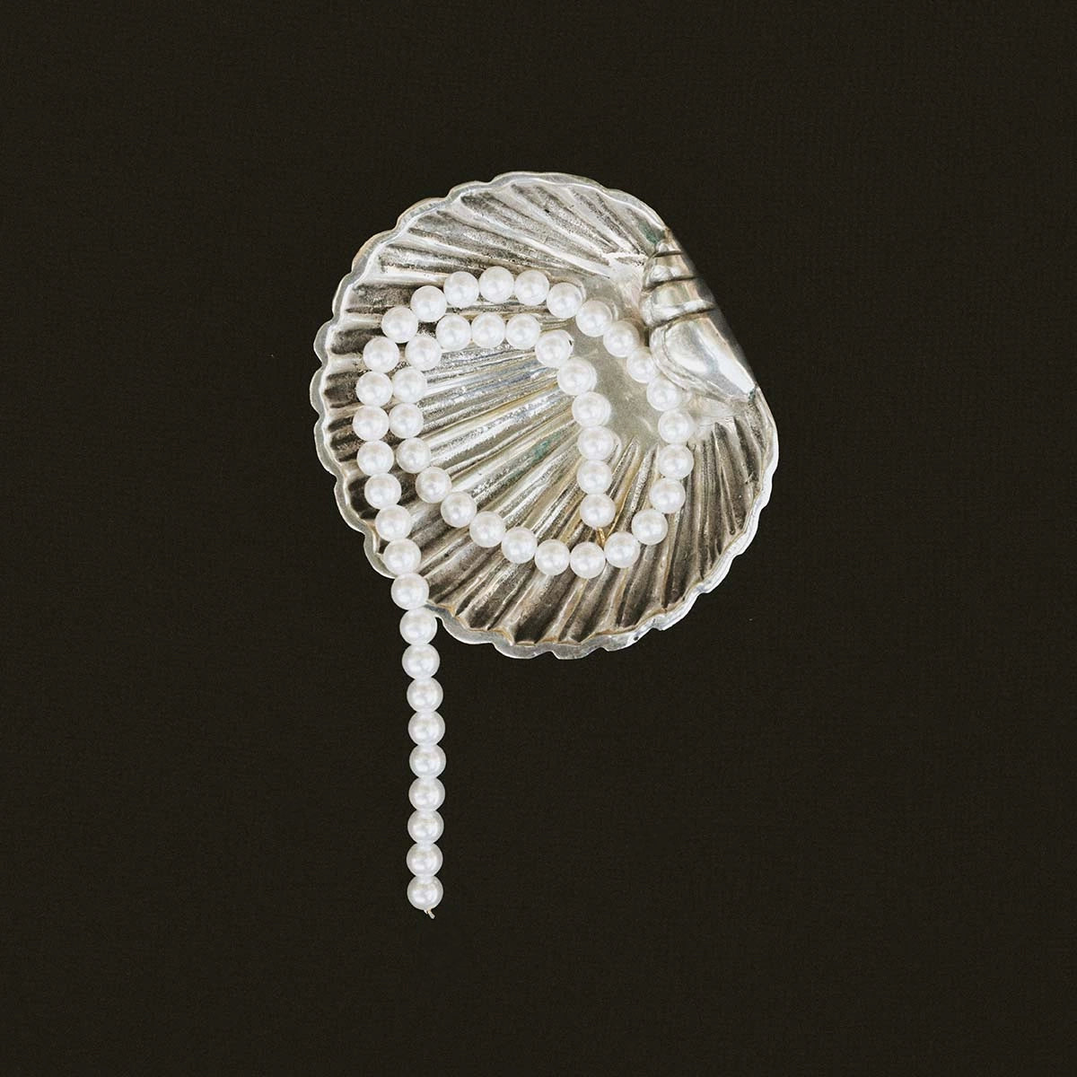 collana con perle bianche swarovski