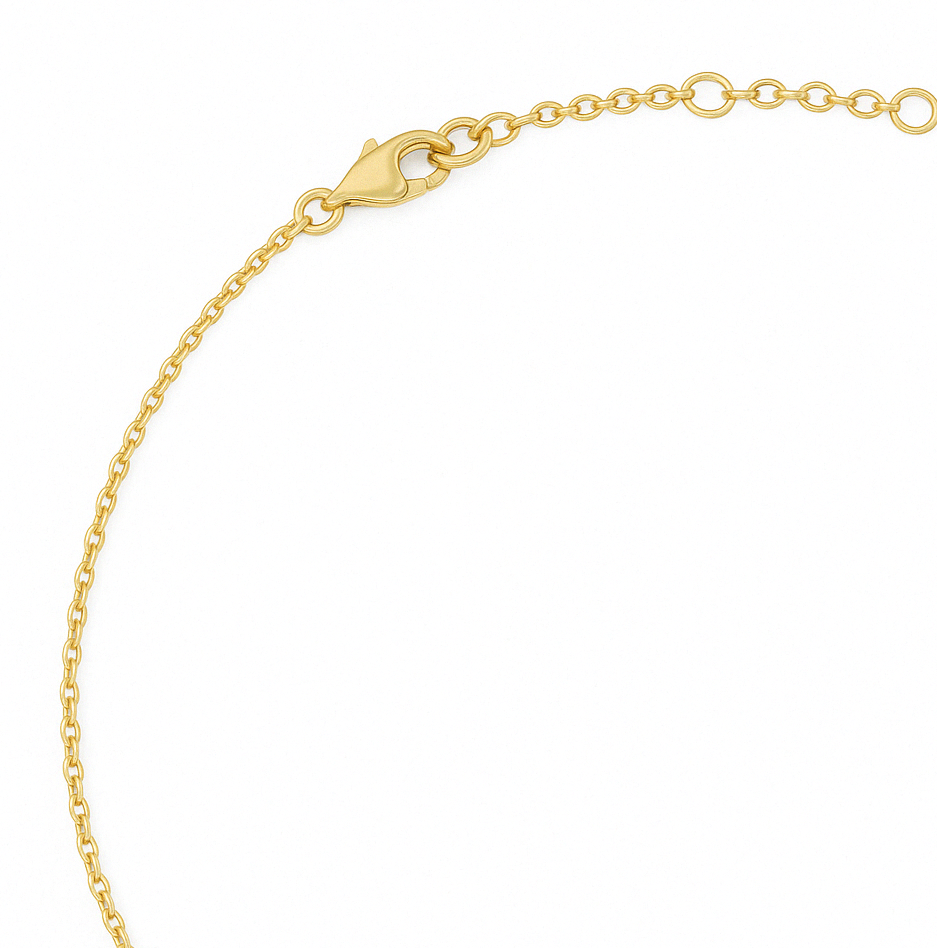 estensione collana dorata in argento 925 regolabile