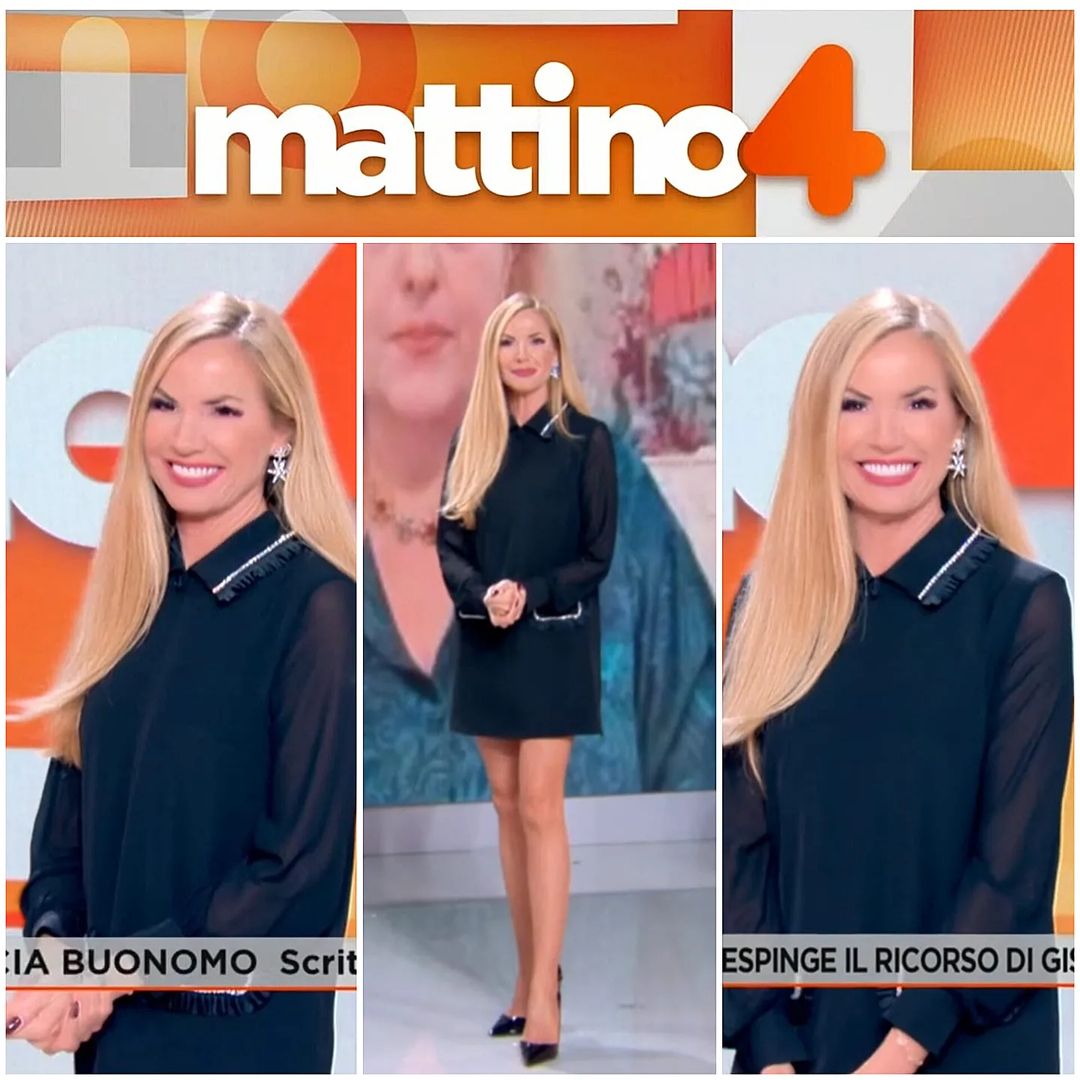 orecchini con stelle swarovski indossati da federica panicuccj