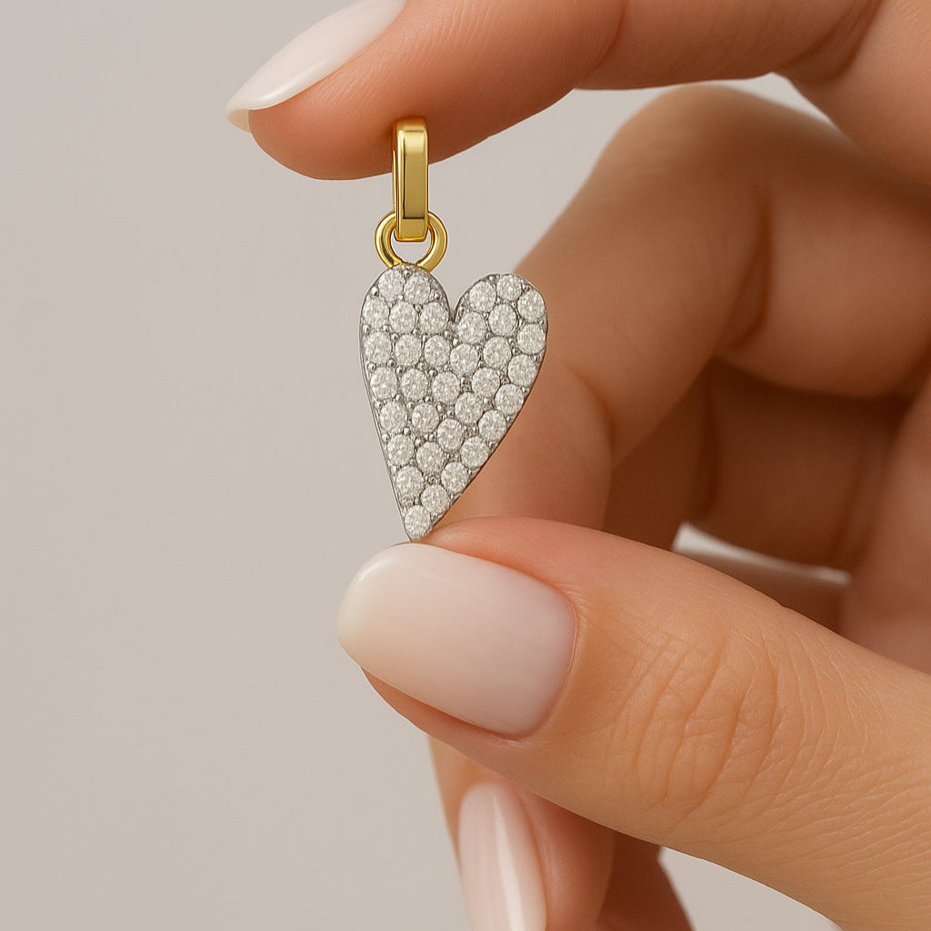 dettagli nuovo ciondolo cuore grand bonheur