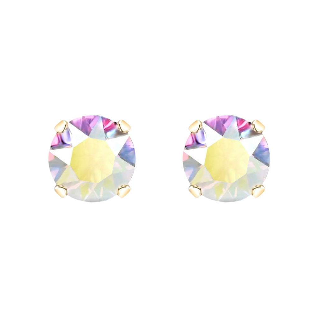 aurore boreale stud earrings