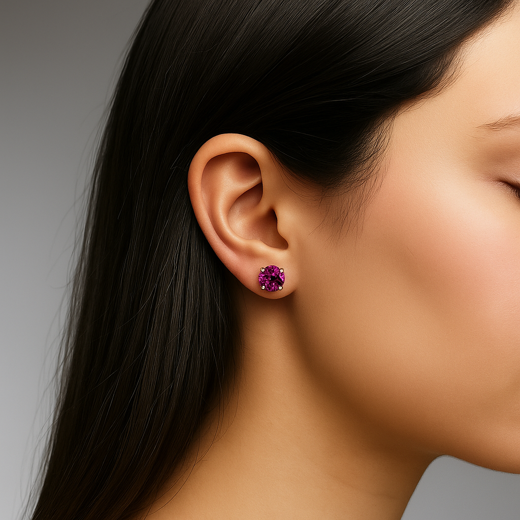 orecchini armocromia inverno a lobo swarovski