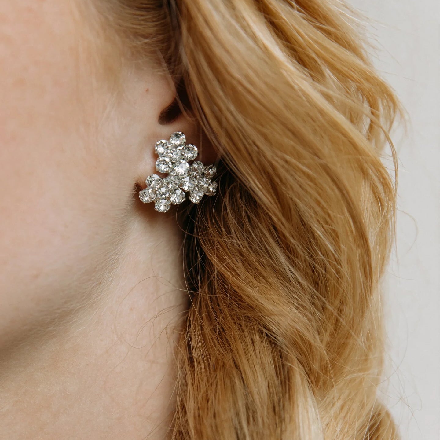 orecchini fiori swarovski sposa