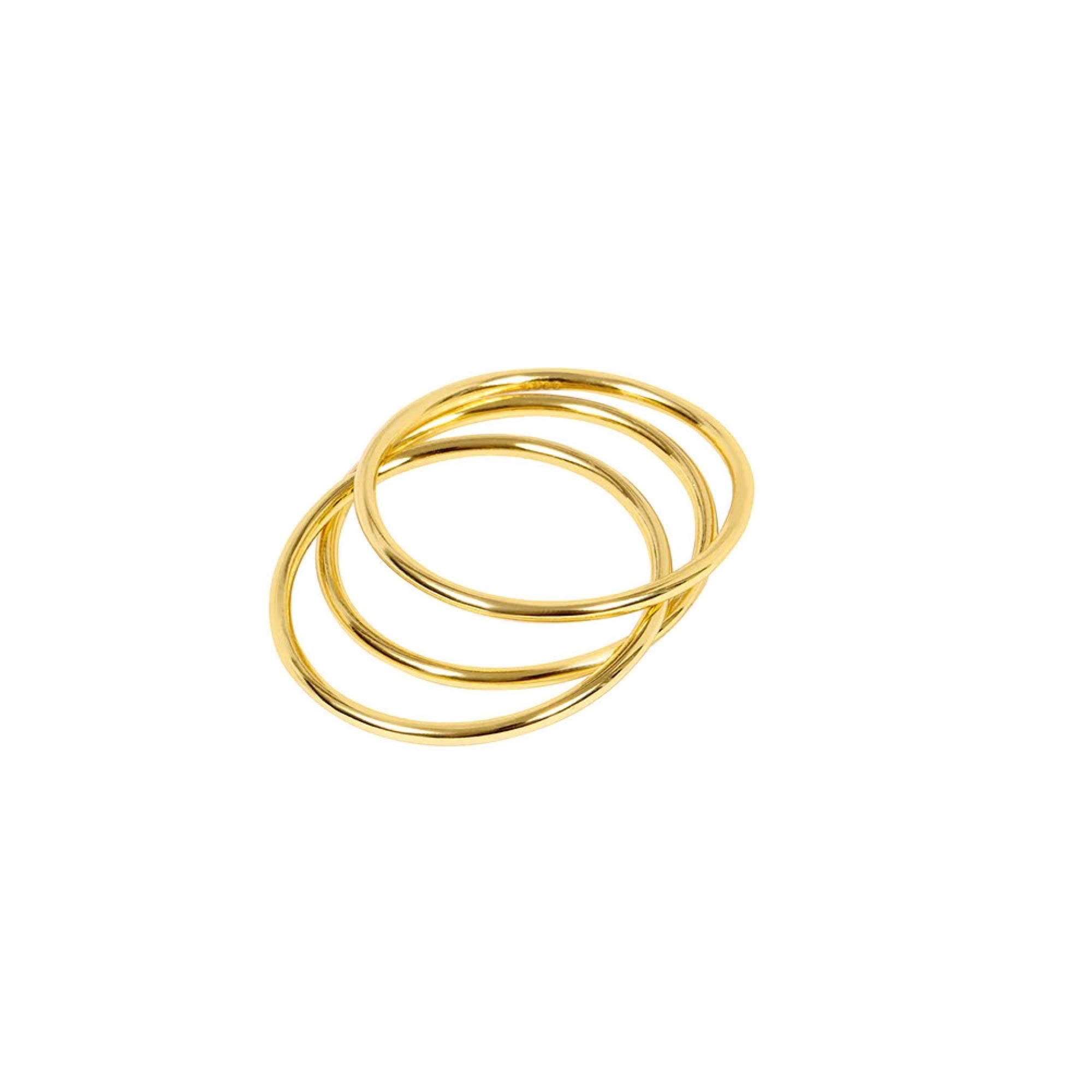set anelli oro in argento 925