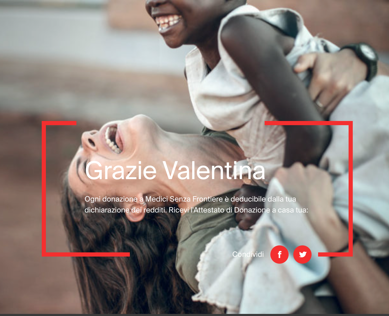 Un arcobaleno per MEDICI SENZA FRONTIERE 🌈