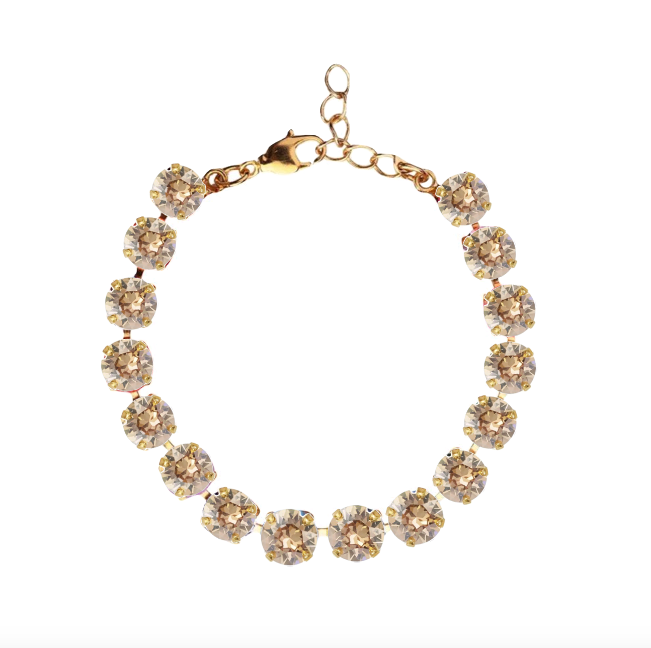 bracciale armocromia autunno con swsrovski dorati ideali per sottogruppo soft