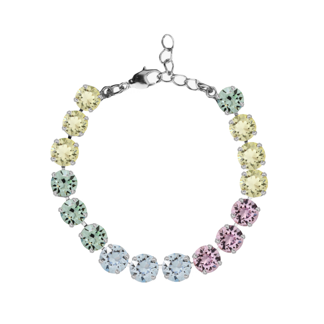 bracciale armocromia stagione estate light con rifiniture argento