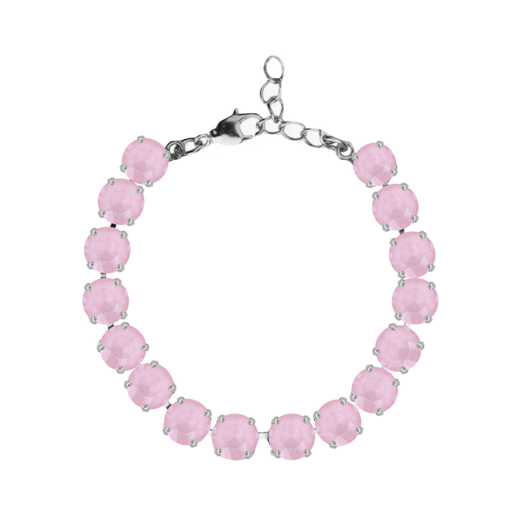 bracciale armocromia stagione estate in pietre rosa pastello