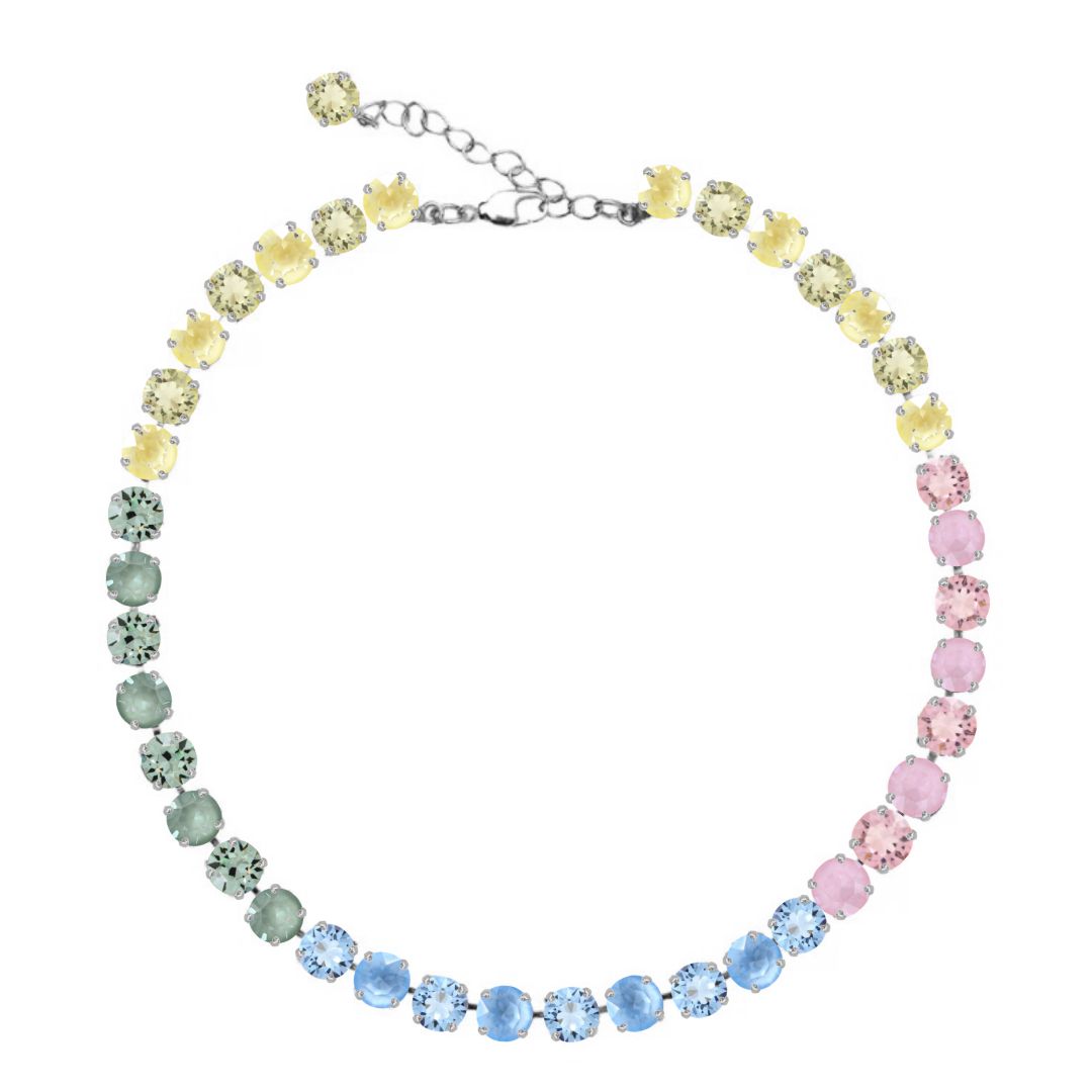 collana armocromia stagione estate soft e rifiniture argento