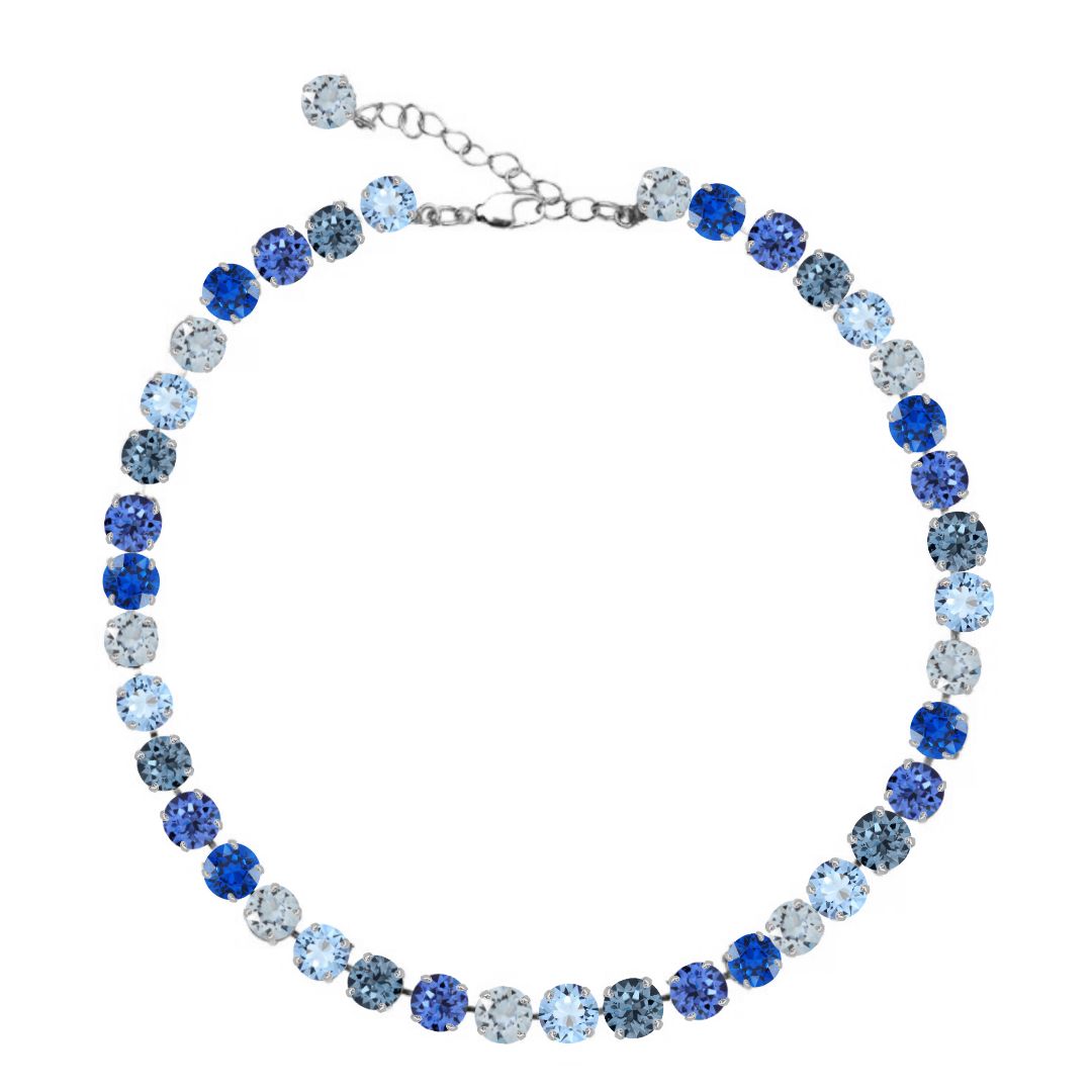 collana armocromia inverno freddo multicolor sui toni dell'azzurro