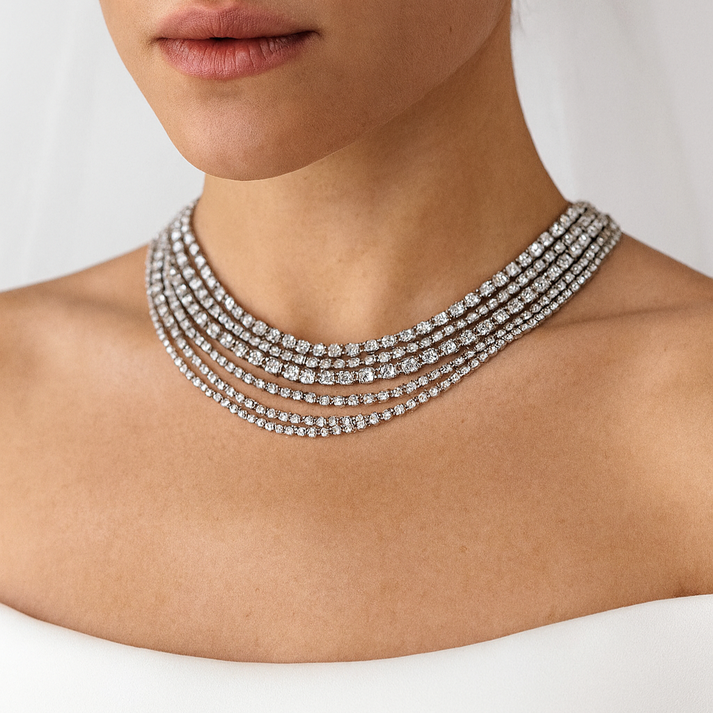 collana charleston swarovski