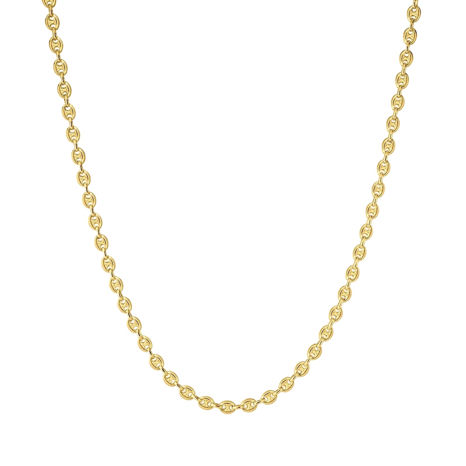 collana maglia marina oro