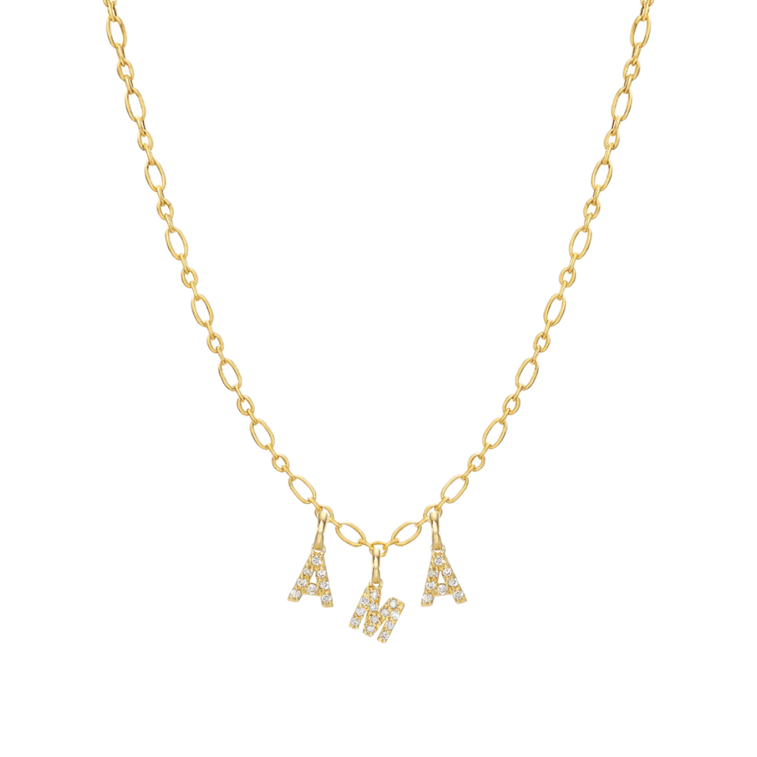 collana scritta personalizzata ama 