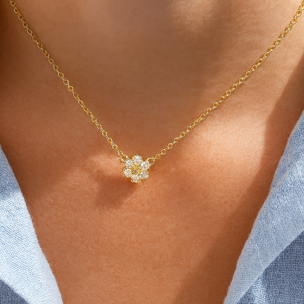 daisy necklace