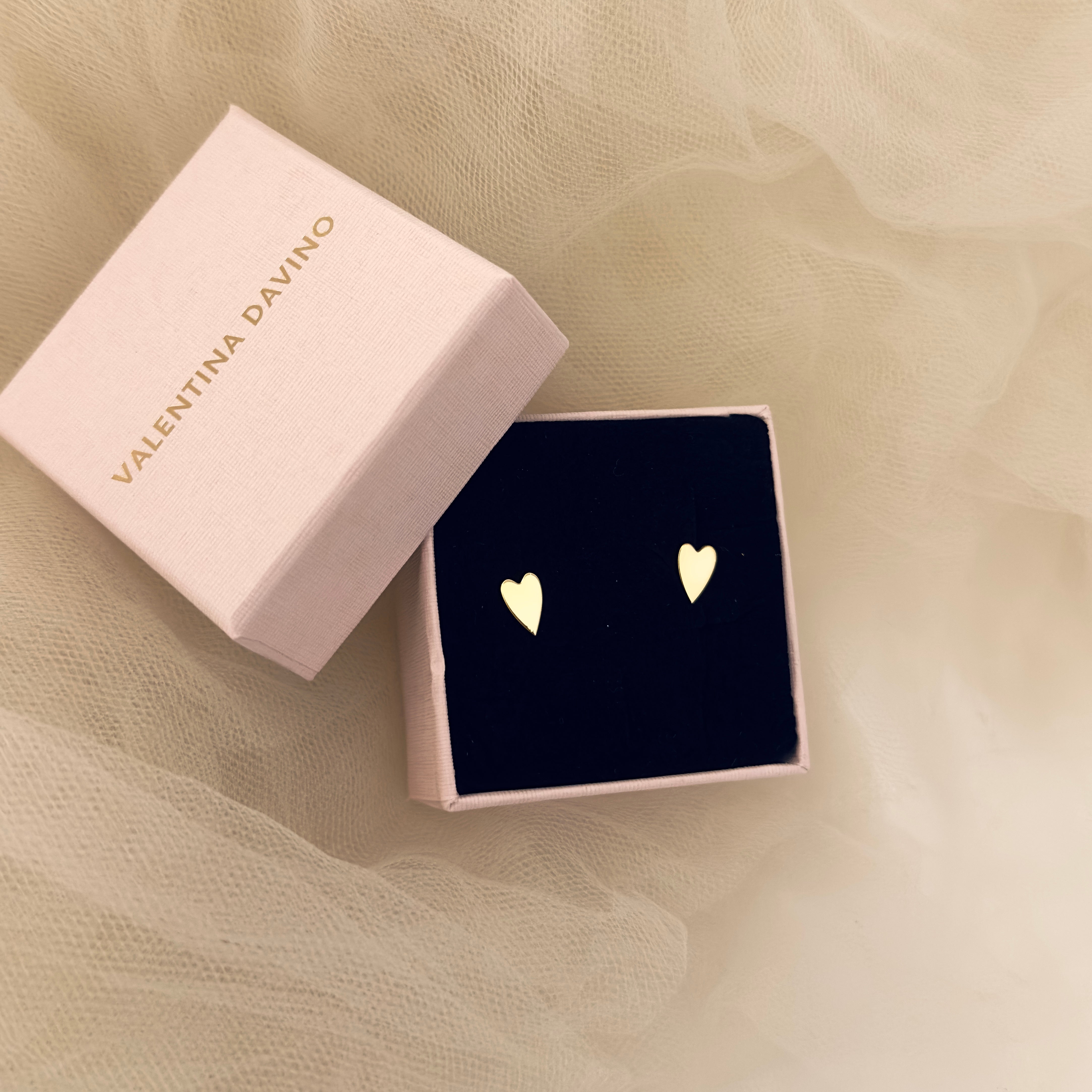 Orecchini A Perno In Argento 925 Con Cuore Leopardato – 7x6 Mm, In Elegante Scatola Regalo