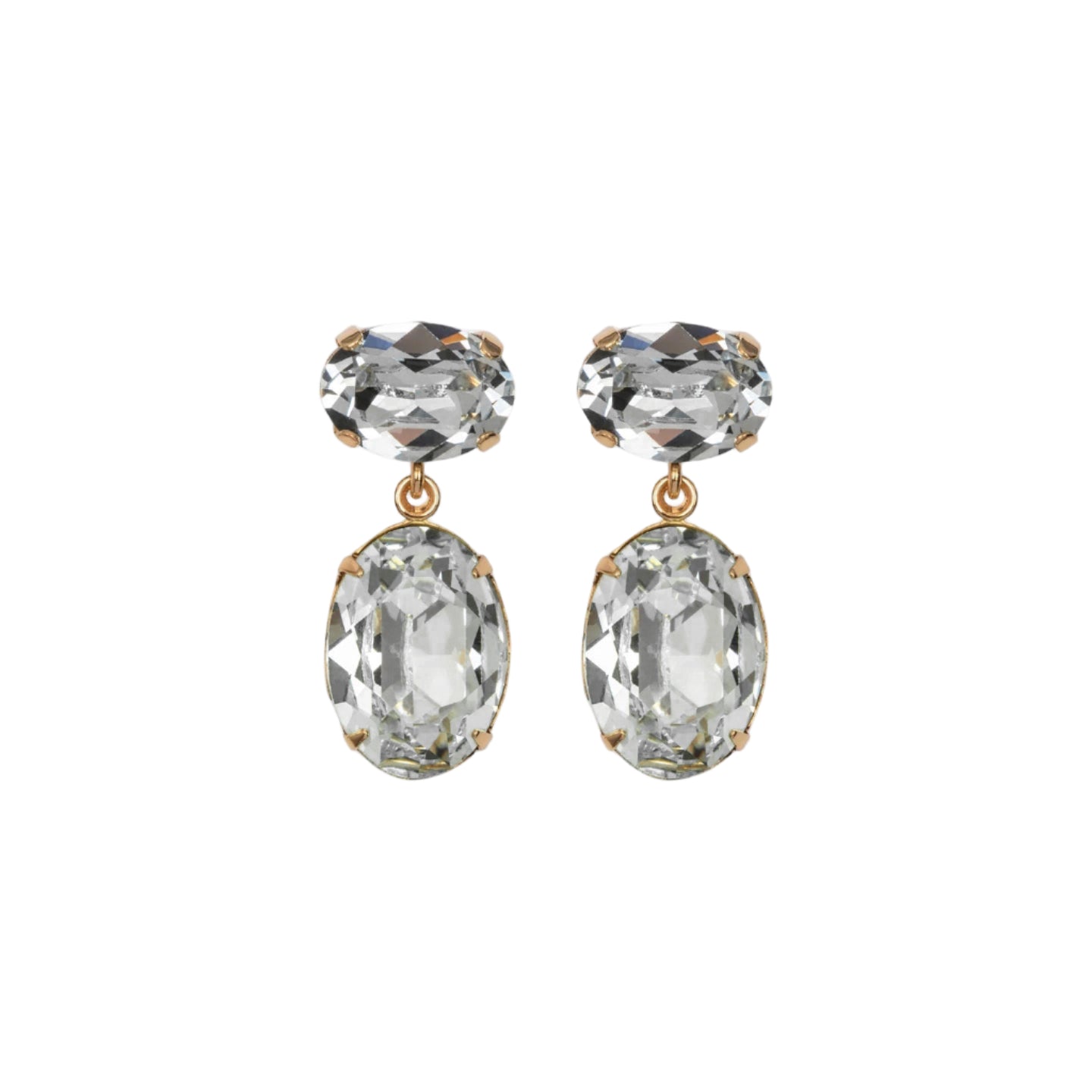 orecchini swarovki ovale