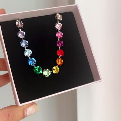 bracciale arcobaleno confezione