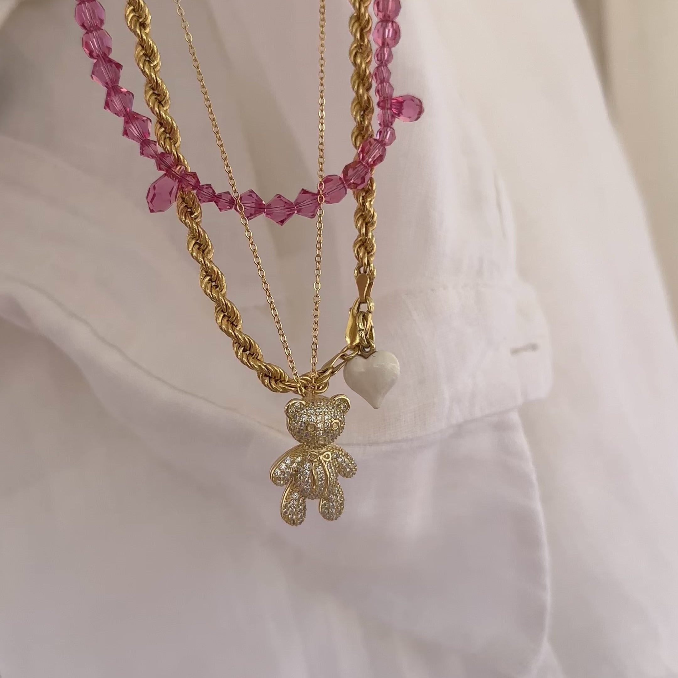 set collane mamma e bimba