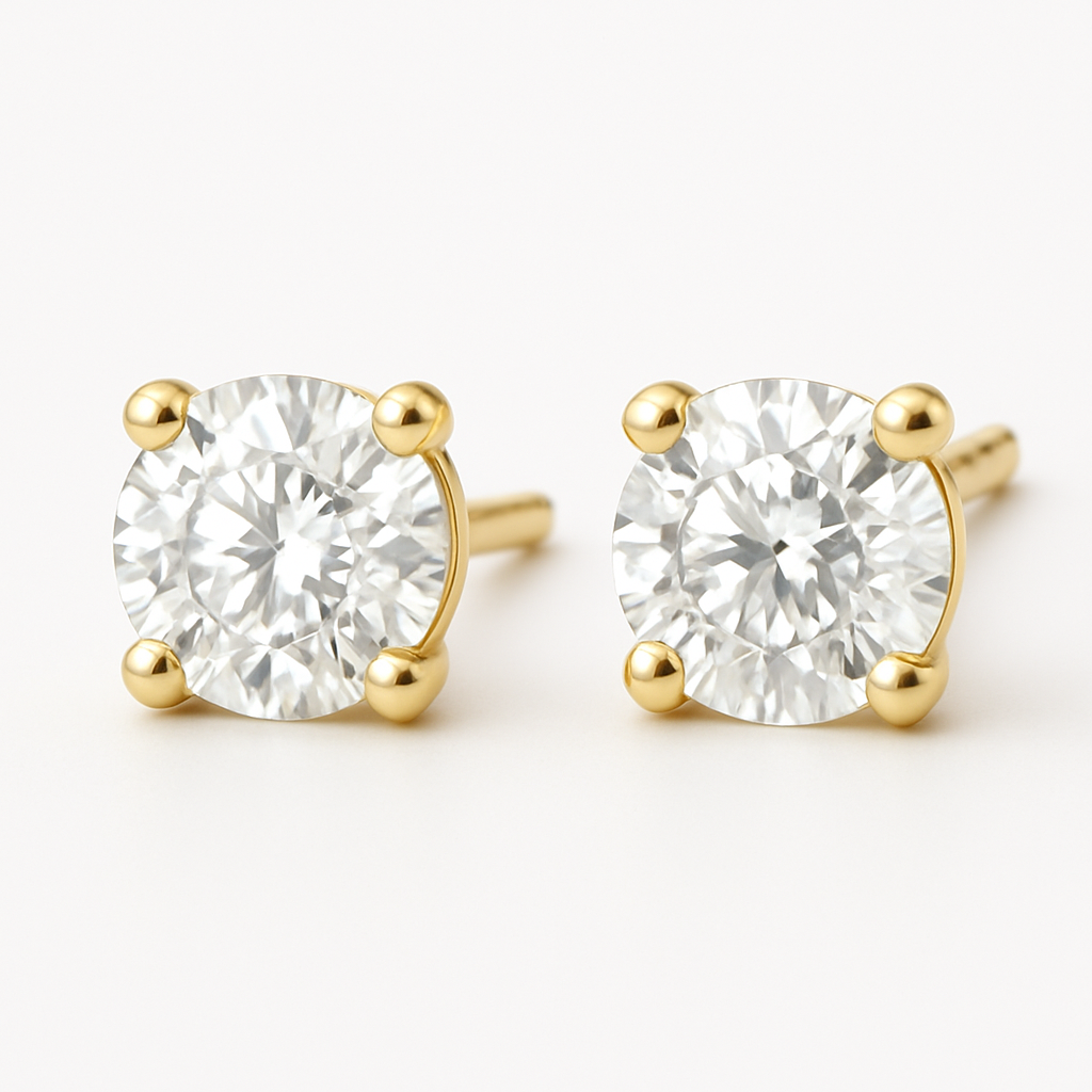 punti luce in argento 925 e zirconia